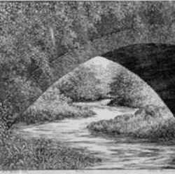 Print by Leo Meissner: Bridge at Glencoe, represented by Childs Gallery