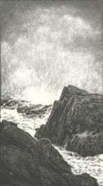 Print by Leo Meissner: Fan of Spray (unsigned), represented by Childs Gallery