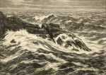 Print by Leo Meissner: Wind Sea, represented by Childs Gallery