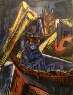 Print By Letterio Calapai: Nocturne Ii At Childs Gallery