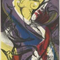 Print by Letterio Calapai: Pas de Deux, represented by Childs Gallery