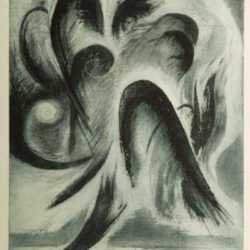 Print by Letterio Calapai: Vortex I, represented by Childs Gallery