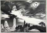 Print by Louis Lozowick: Angry Skies, available at Childs Gallery, Boston