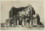 Print by Louis Rosenberg: Temple of Minerva Medica, Rome, represented by Childs Gallery