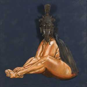By Margaret Rose Vendryes: Senufo Lizzo African Diva At Childs Gallery