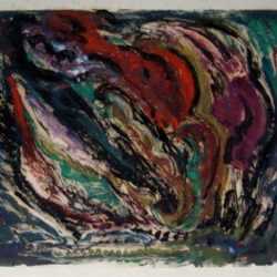 Print by Marion Huse: Abstract Composition, represented by Childs Gallery
