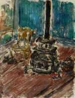 Print by Marion Huse: Stove, represented by Childs Gallery