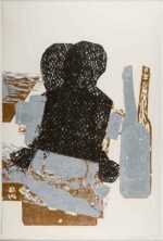 Print by Mathias Mansen: Sitzend, Am Tisch (Sitting, At the Table), represented by Childs Gallery