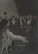 Print by Max Klinger: Gefesselt, represented by Childs Gallery