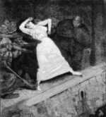 Print by Max Klinger: In Die Gosse, represented by Childs Gallery