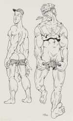 Drawing By Mike Kuchar: General At Childs Gallery