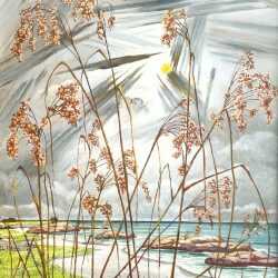 Painting by Molly Luce: Patterns, available at Childs Gallery, Boston