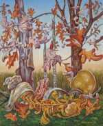 Painting By Molly Luce: Autumn Foliage At Childs Gallery