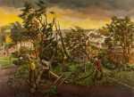 Painting By Molly Luce: Hurricane In New England At Childs Gallery