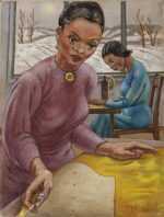 Painting By Molly Luce: Mabel At Childs Gallery