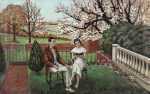 Painting By Molly Luce: Mr. And Mrs. Charles And Allison Coolidge (belmont) At Childs Gallery