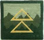 Textile by Natalie Hays Hammond: Astrology: Character of Venus, According to Cornelius Agrippa, available at Childs Gallery, Boston