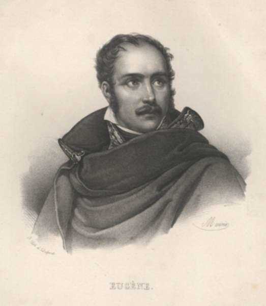 Print by Nicholas-Eustache Maurin: Eugène [Prince Eugène de Beauharnais; also Eugène Napoleon], represented by Childs Gallery