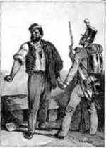 Print by Nicolas Toussaint Charlet: L'Armee? C'est le Peuple!, represented by Childs Gallery