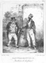 Print by Nicolas Toussaint Charlet: Pauvre Honteux, represented by Childs Gallery
