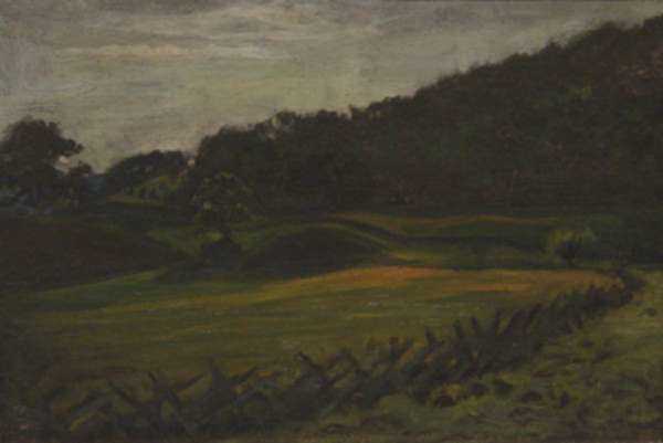 Painting by Otto Heinigke: [Green Pastures], represented by Childs Gallery