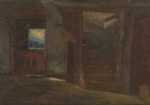 Painting by Otto Heinigke: [Inside], represented by Childs Gallery