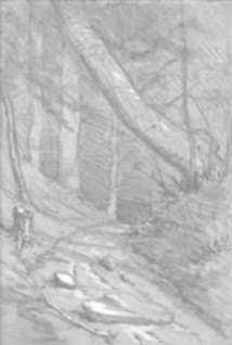 Drawing by Otto Heinigke: Mount Greylock [The Berkshires], represented by Childs Gallery