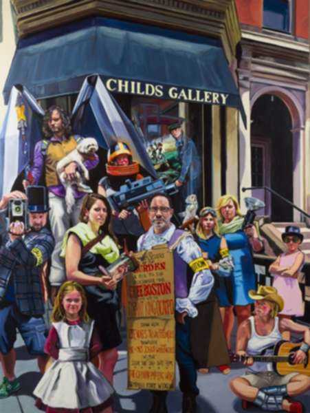 Painting by Paul Endres Jr.: Childs Gallery and the Great Aquinas Gambit, represented by Childs Gallery
