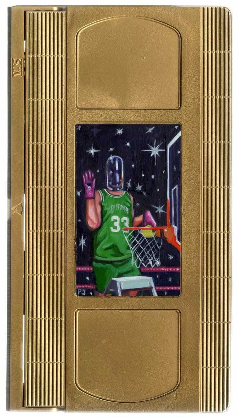 Painting By Paul Endres Jr.: Dazzling Dunks At Childs Gallery