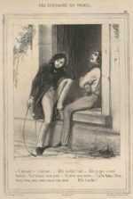 Print by Paul Gavarni: C'est moi!- C'est moi, represented by Childs Gallery