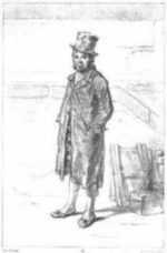 Print by Paul Gavarni: Propriétaire, represented by Childs Gallery