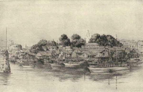 Print by Paul Lameyer: [Camden, Maine], represented by Childs Gallery