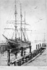 Print by Paul Lameyer: Aloha, represented by Childs Gallery