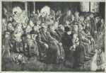 Print by Peggy Bacon: Hard of Hearing, available at Childs Gallery, Boston