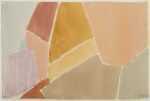 Watercolor by Philip Pavia: Untitled, represented by Childs Gallery