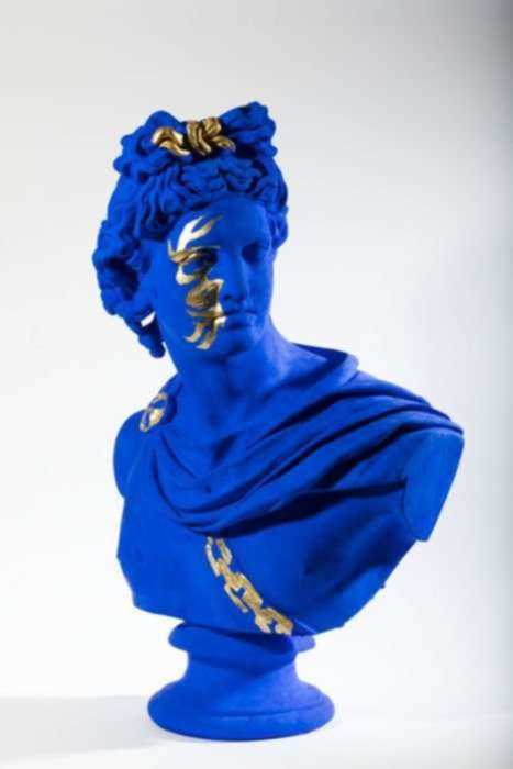 Sculpture by Raphaël Jaimes-Branger: Urban Apollo, represented by Childs Gallery
