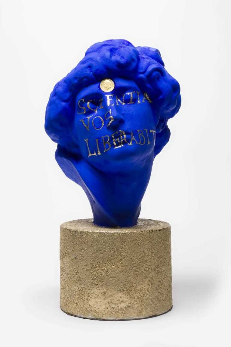 Sculpture By Raphaël Jaimes Branger: Scientia Vos Liberabit At Childs Gallery