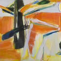Painting By Raymond Moisset: Canicule, Eygalières (heat Wave, Eygalières, France) At Childs Gallery