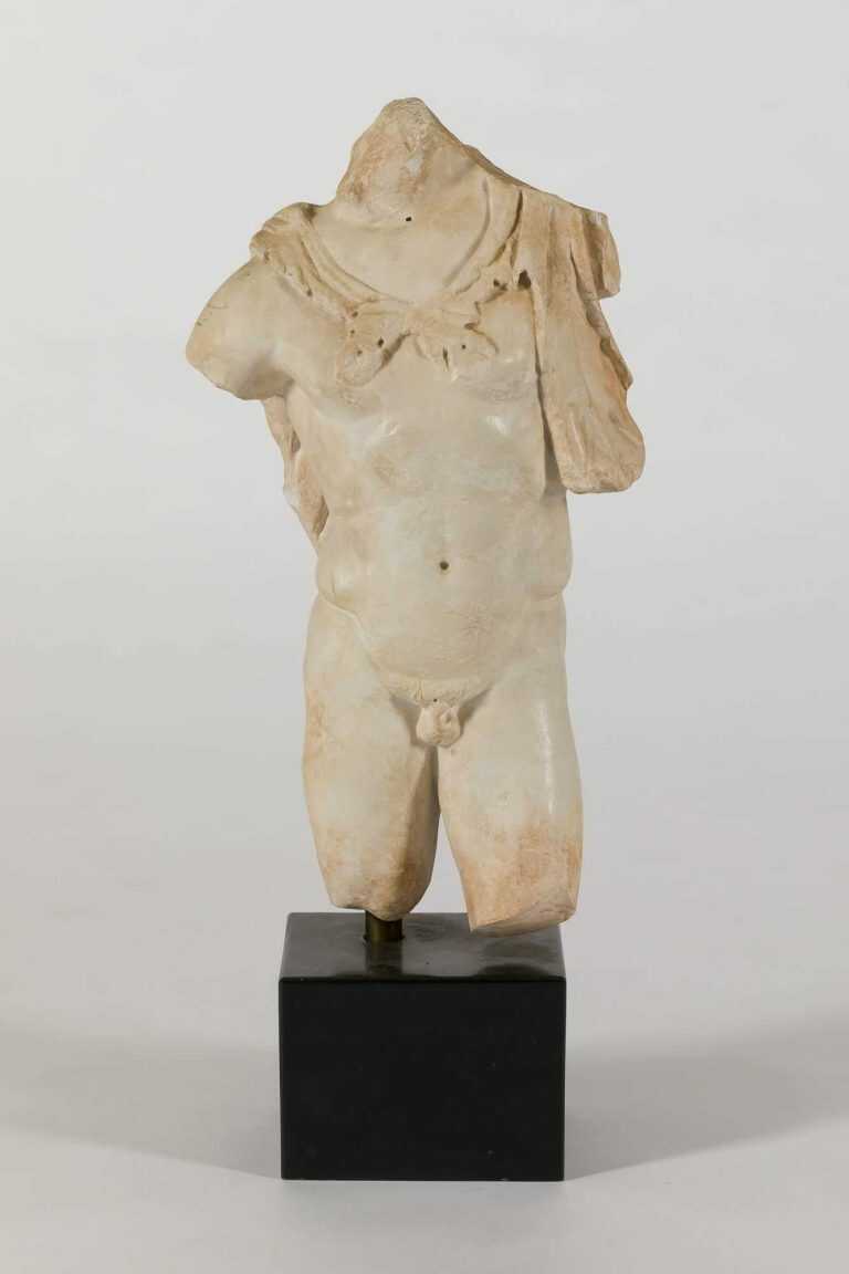Sculpture By Reproduction Of Torso Of Hercules: Torso Of Hercules At Childs Gallery