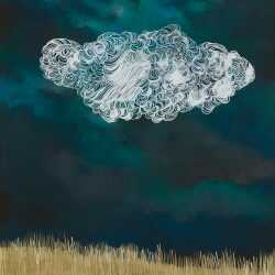 Drawing by Resa Blatman: Cloud Over a Field #4, available at Childs Gallery, Boston