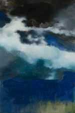 Painting by Resa Blatman: Dark Star, available at Childs Gallery, Boston