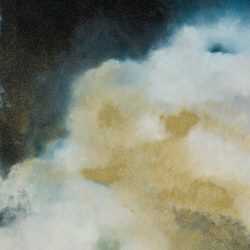 Painting by Resa Blatman: Golden Cloud #2, available at Childs Gallery, Boston