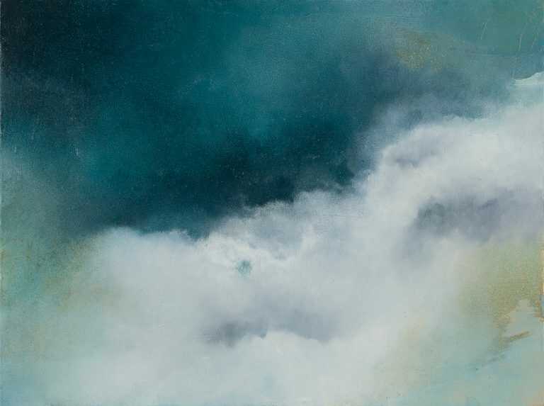 Painting by Resa Blatman: Portrait of a Cloud #5 (1), available at Childs Gallery, Boston