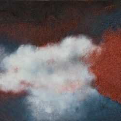 Painting by Resa Blatman: Russet Clouds #1, available at Childs Gallery, Boston