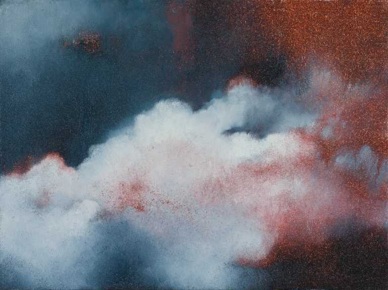 Painting by Resa Blatman: Russet Clouds #4, available at Childs Gallery, Boston