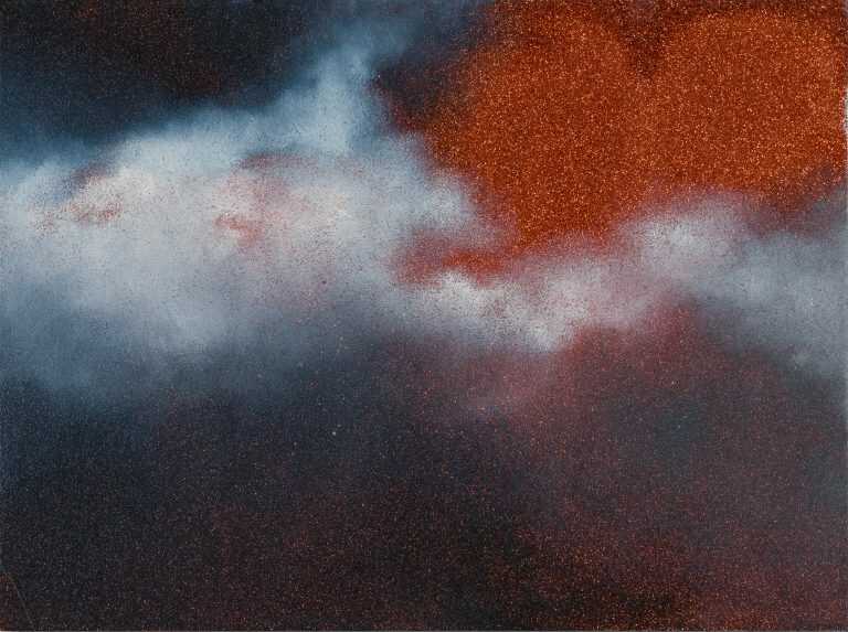 Painting by Resa Blatman: Russet Clouds #5, available at Childs Gallery, Boston