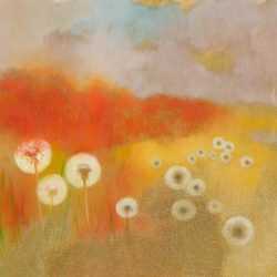 Painting by Resa Blatman: Spring #1, available at Childs Gallery, Boston