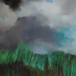 Painting by Resa Blatman: The Great Marsh 1, available at Childs Gallery, Boston