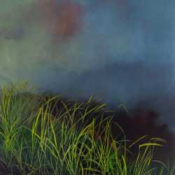 Painting by Resa Blatman: The Great Marsh 5, available at Childs Gallery, Boston