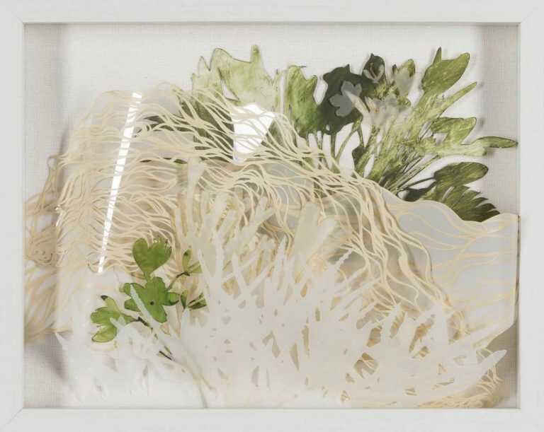 Mixed Media By Resa Blatman: Little Bleached Reef 4 At Childs Gallery